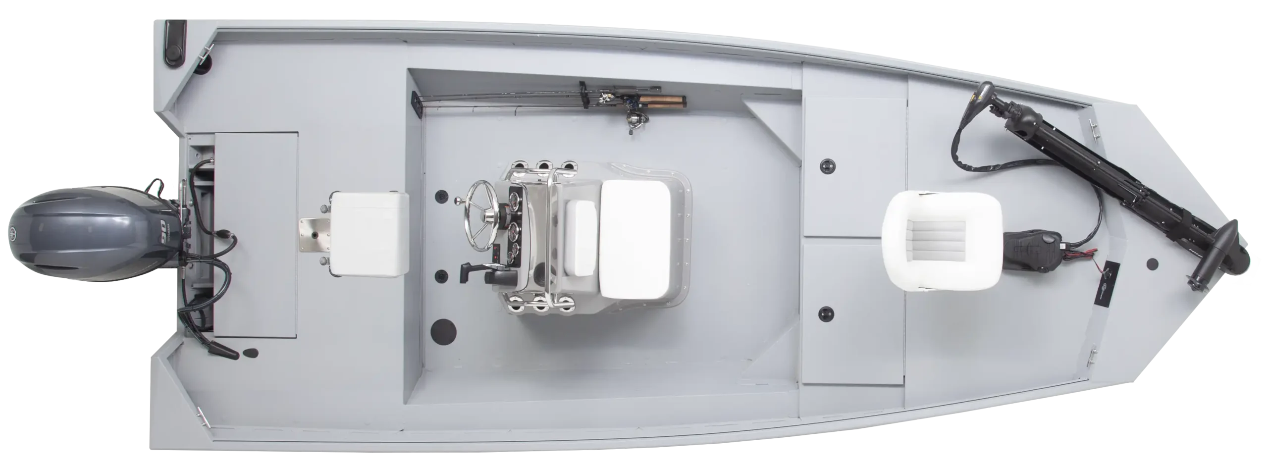 G3 Fishing Boats BAY 18 OVH CLOSED with seat Aluminum fishing boats
