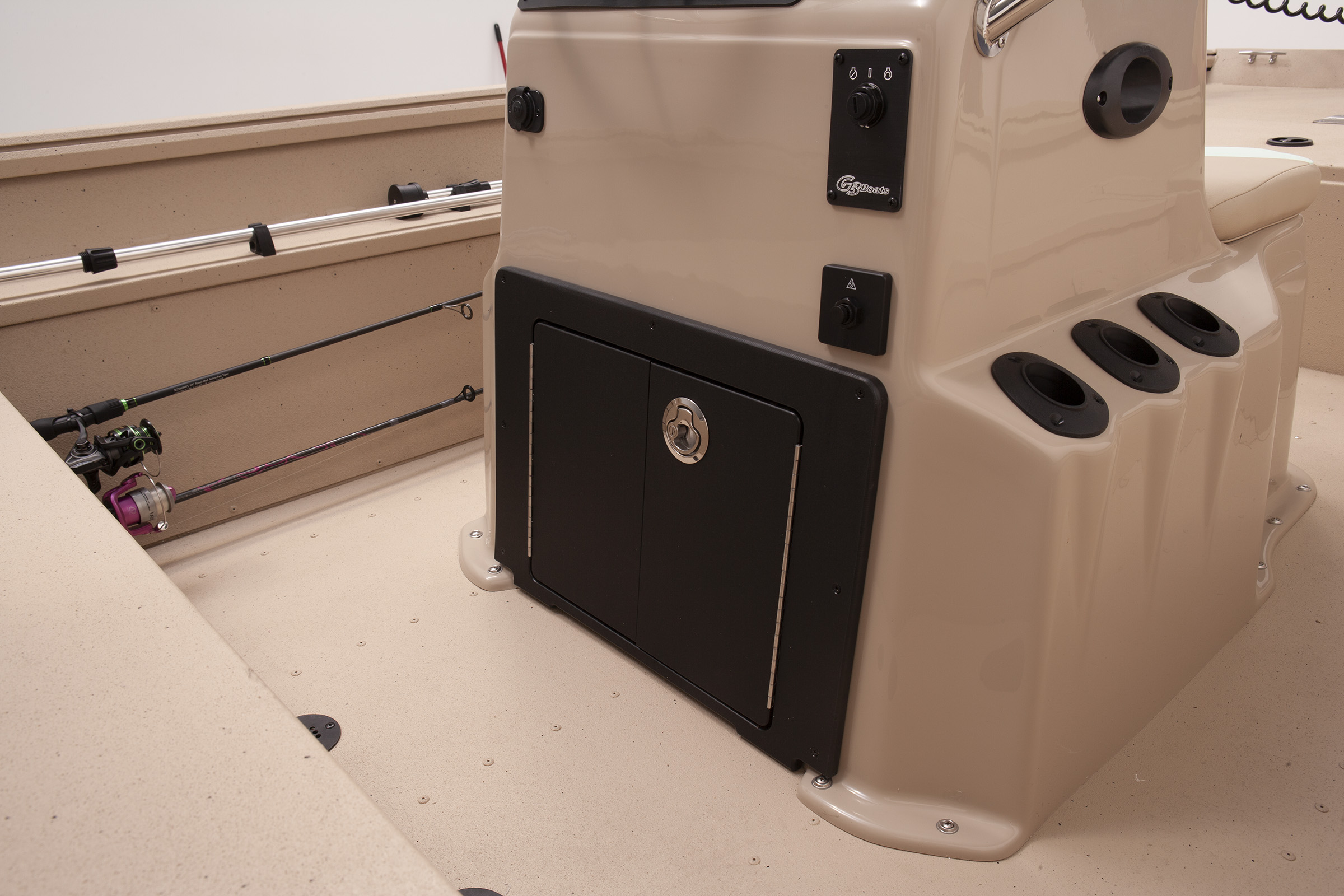 Bay 17 Optional Lockable Console Door