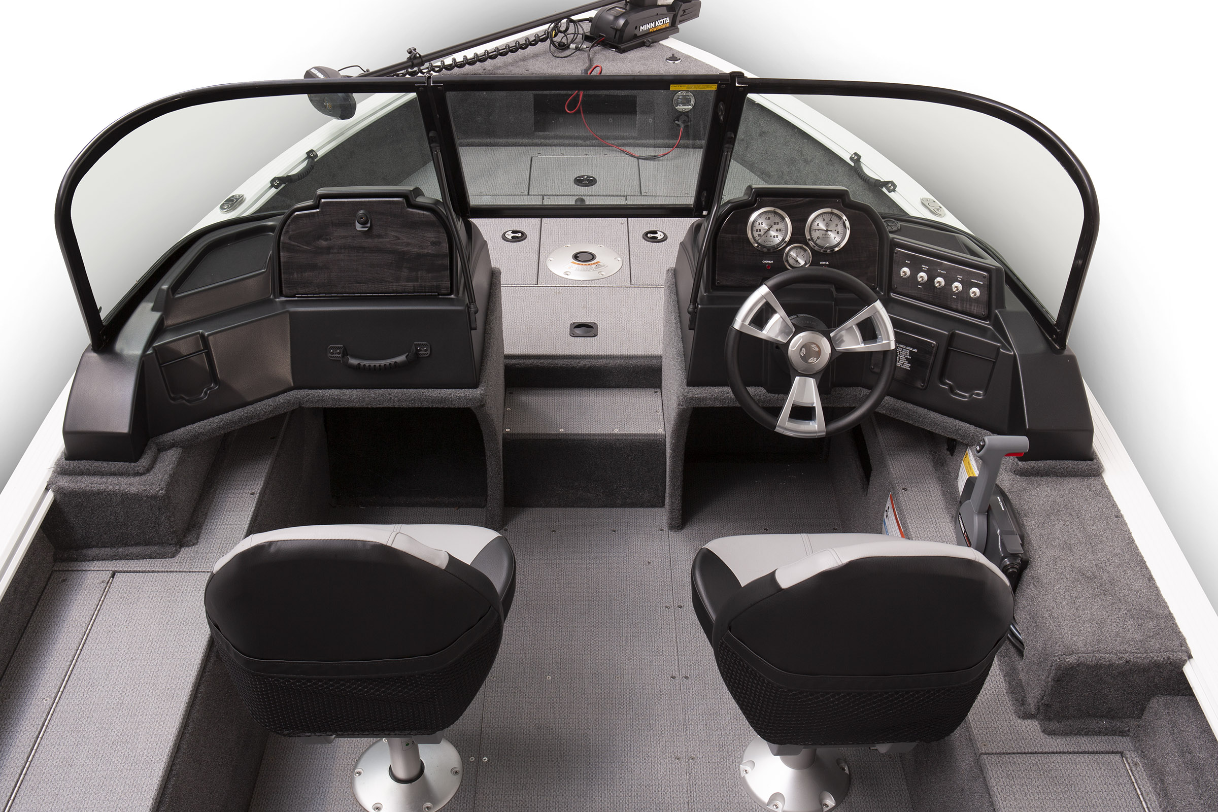 Angler V16 F Cockpit Area